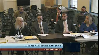 4-08-19 Selectmen Meeting