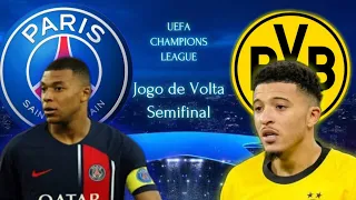 PSG VS BORUSSIA DORTMUND JOGO DE VOLTA SEMIFINAL DA CHAMPIONS LEAGUE EA SPORTS FC 24