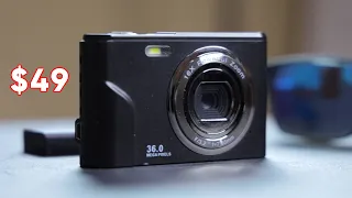 Cheap Amazon Point and shoot Camera