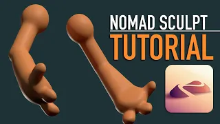 How to POSE your Characters in Nomad Sculpt: EASY Quick Tutorial