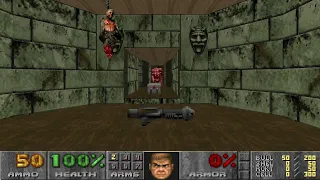 The Ultimate Doom - E3M4 - "Nightmare!" + Pistol Start - 100% Secrets