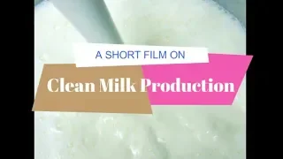 Clean Milk Production in English