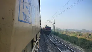 HIGH-SPEED TRAINS CROSSING RAILROAD CROSSINGS | Level Crossing | Indian Railways Trains