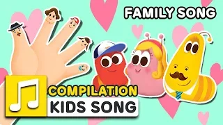 FAMILY SONG COMPILATION! |25min | LARVA KIDS | Nursery Rhyme for kids