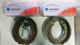 Bajaj auto 3 wheeler ENDUARANCE BRAKE LINNER OR BRAKE SHOE Bajaj diesel, lpg, cng, 4strok, 2strok.