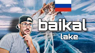 REACTION to Best of winter Baikal Lake ice from above, / Красивое видео Лед озера Байкал, аэросъёмка