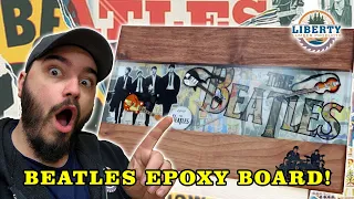 Making a BEATLES Epoxy Board!