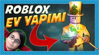 ROBLOX'TA KENDİ EVİMİ YAPIYORUM  - ROBLOX Türkçe