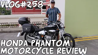 Vlog#258 Honda Phantom TA200 Motorcycle Review Singapore