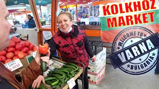 Varna Kolkhoz Market - A Deep Cultural Experience 🇧🇬