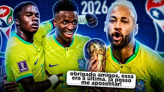 Convoquei a SELEÇÃO DE 2026, A ÚLTIMA COPA do NEYMAR, um time FANTÁSTICO!!!