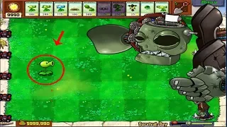 1 PeaShooter Cactus vs 99999 Conehead Zombie - Hack Plants vs Zombies