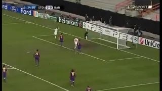 VFB Stuttgart 1 FC Barcelona 1 (2009-2010)