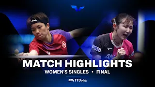 Hina Hayata vs Doo Hoi Kem | WTT Star Contender Doha 2021 | Women's Singles | Final