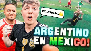 Jugué un PARTIDO EN MÉXICO y las REGLAS ERAN EXTRAÑAS 🏆⚽