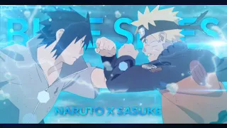 AMV edit -[Naruto x Sasuke]-Blue Skies🔥[JAYKAR Remake] ||Alight Motion|| [FREE PRESET😉]