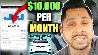 How I Make $10,000 Per Month Driving For Uber With a Tesla