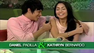 Kathryn & Daniel on KRIS TV March 8, 2013