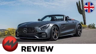 Mercedes AMG GT C Roadster test drive - new review 2017