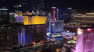 THE CITY OF LAS VEGAS CAPTURED AT THE HIGH ROLLERS|THE WORLD TALLEST OBSERVATION WHEELS