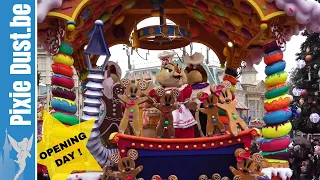 (🎥 x2) 🎄 Première of Disney Christmas Parade 2017 at Disneyland Paris
