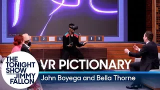 Virtual Reality Pictionary with John Boyega and Bella Thorne