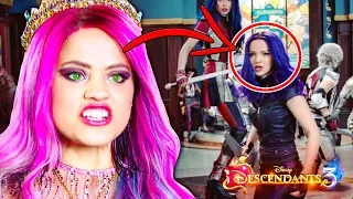 Descendants 3 NIGHT FALLS Top 10 Things You MISSED! 🍎 w/ Mal,Audrey,Uma,Evie,Jay,Carlos & More 🍎