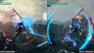 Devil May Cry 5 Nero Design Vs DMC4 Nero Design