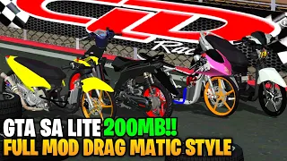 GTA SA LITE FULL MOD DRAG MATIC STYLE OFFLINE DI ANDROID