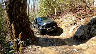 Power Wagons takeover Hurricane creek trail in NC!