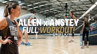 Bec Allen x Chris Anstey | Full 1v1 Workout Highlights!