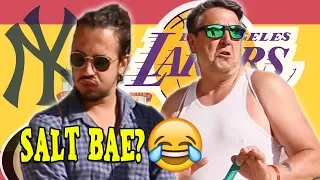 You Won’t Believe What Happens When These Europeans Try To Name American Sports Teams (Salt Bae?)