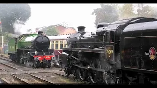 'FINAL' footage from Severn Valley Rly, Autumn Steam Gala SVR, 16th September 2023