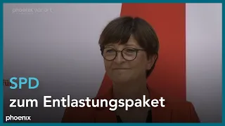 Parteipressekonferenz der SPD mit Saskia Esken