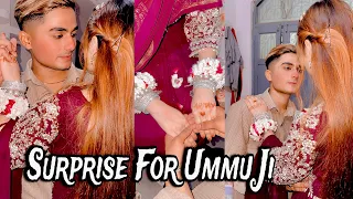 Surprise For My Fiance | Ummu Ji Khush Ho Gai 😘