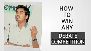 How to win any DEBATE Competition | Inter College Debate Tips | Speak confidently |Public Speaking
