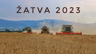 Žatva 2023/ EAST Slovakia...New Holland CX & Claas Lexion 670,8700