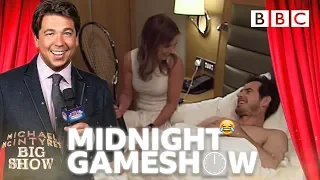 PRANKED! Andy Murray WOKEN UP by 'Spice Girl' Geri | Michael McIntyre's Midnight Gameshow - BBC