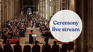 Canterbury Cathedral Graduation Ceremony LIVE 7:30pm 6 May 2022