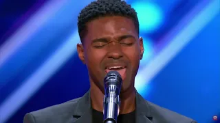 1 Johnny Blows Everyone Away With Whitney Houston Big Hit   Week 5   America's Got Talent 2017   You