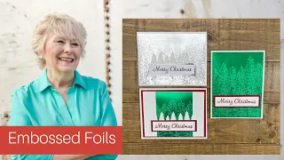Emboss Foil Cardstock? Absolutely! See My Best Tips To Get Great Results