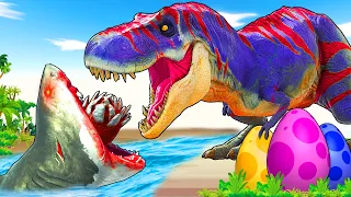 Velociraptors Tyrannosaurus REX Mosasaurus GODZILLA & KONG: The Battle Against Digestive System