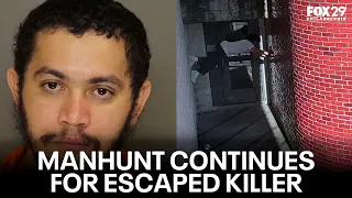 Manhunt continues for killer who escaped from Pa. prison