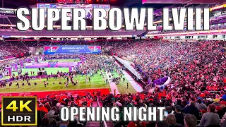 Super Bowl LVIII Opening Night Walk - Feb. 5, 2024 - Las Vegas, Nevada