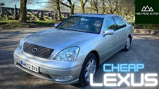 I BOUGHT THE CHEAPEST LEXUS LS430 I COULD FIND