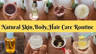 DIY 15 NATURAL SKINCARE,BODYCARE,HAIRCARE REMEDIES|2 INGREDIENTS ONLY|HOMEMADE SKINCARE ROUTINE|EASY