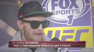 Conor McGregor & Urijah Faber Get Into Fight Backstage