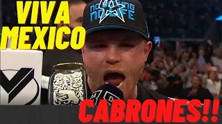 VIVA MEXICO CABRONES (CANELO)