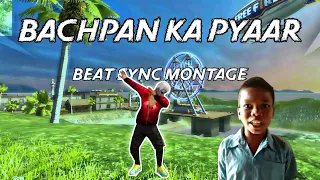 Bachpan ka pyar | Free Fire Best Edited Beat Sync Montage | Jane meri janeman montage