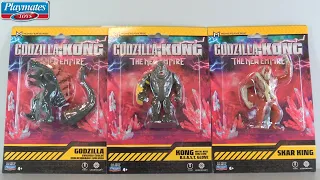 Playmates Godzilla x Kong: The New Empire 3.25" Figures Review!